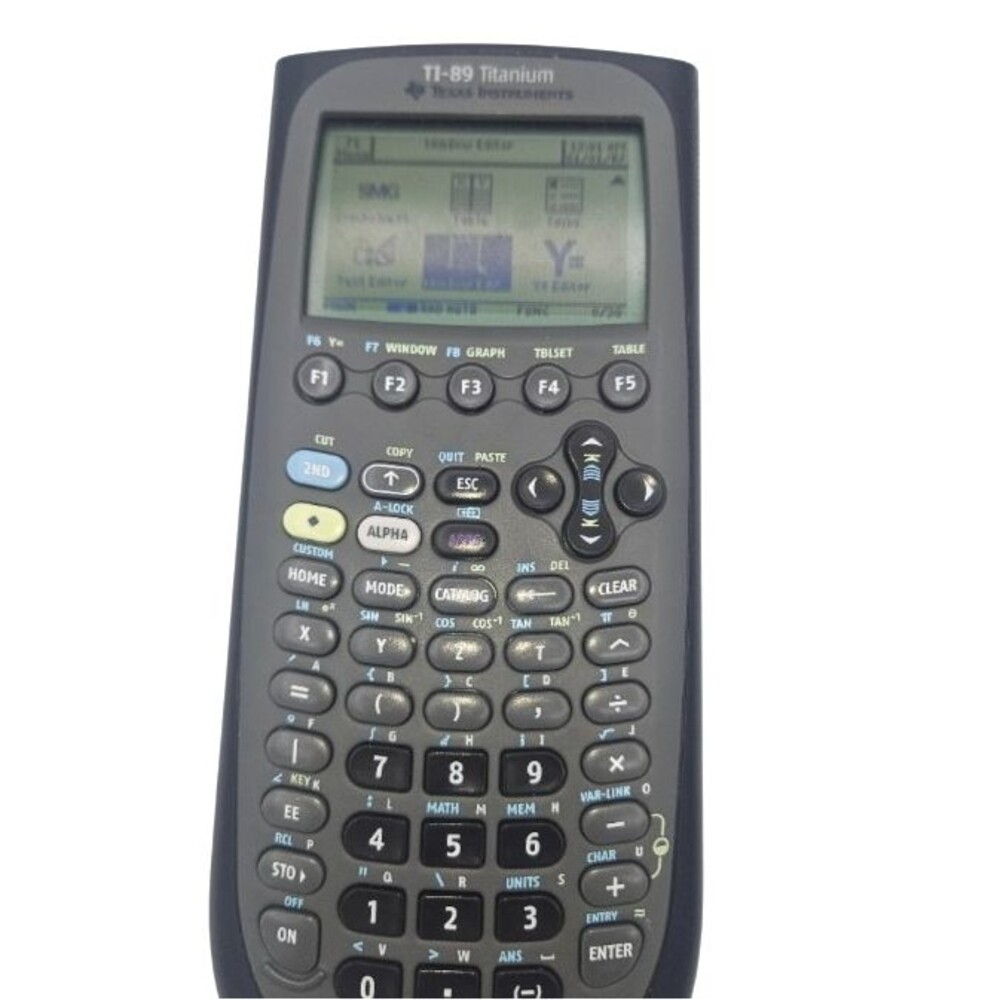 Texas Instruments TI-89 Titanium Graphing Calculator Tested Working w/ Cover